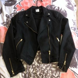 H&M Matte Black Jacket